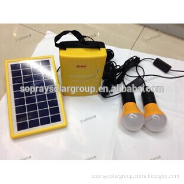 Mini Portable solar lighting system /household lighting kits